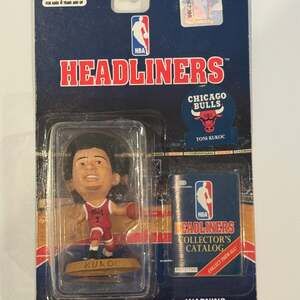Toni Kukoc Chicago Bulls Headliners Vintage 1997 Corinthian NBA Figure
